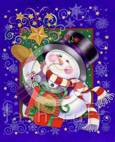 Holiday Snowman