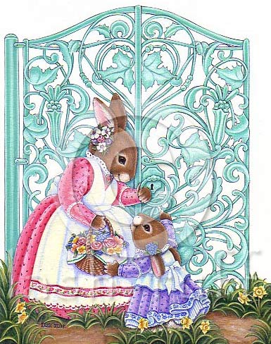 Bunnies at Gate
